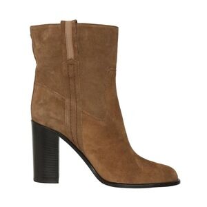 Kate Spade New York Baise Brown Suede Leather Heeled Ankle Boots Women's Size 9M